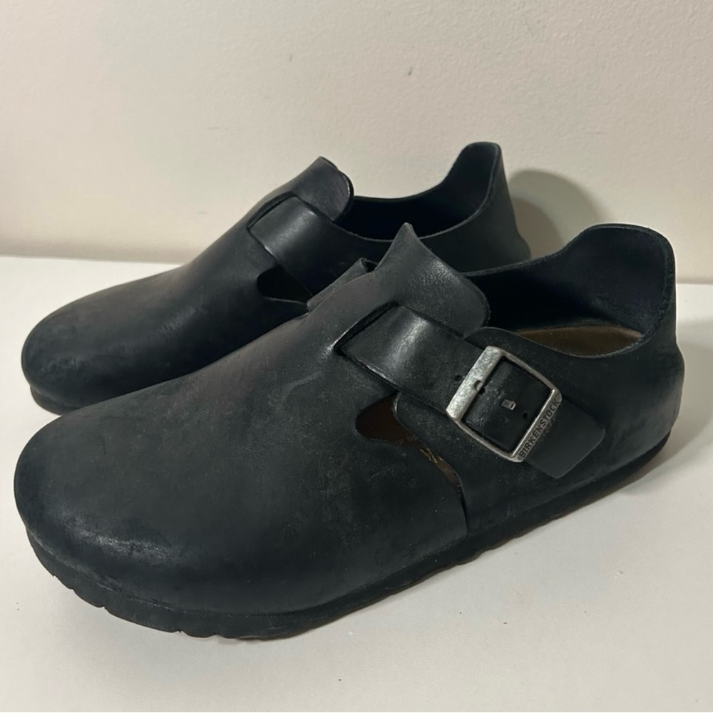 Birkenstock London oiled leather black 38/8